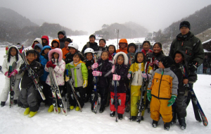 유림초. 겨울스키체험학습