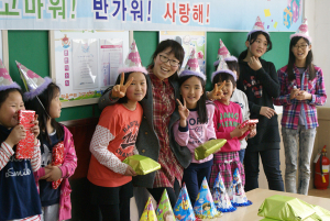 위림초. 전교생과 함께 생일 축하해요