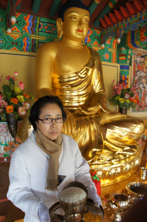 청량사 如來花 보살