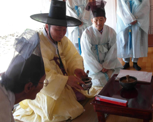 백운정사에서 송정 강문필선생 숭모제