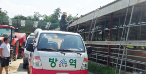 축산농가 폭염 탈출 안간힘