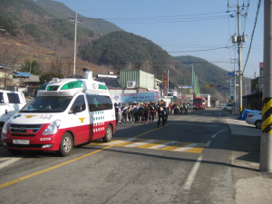 함양소방서. 생명존중 문화 확산 캠페인