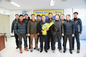 함양서 김건하·엄주현·박정완·서민수 경위 승진