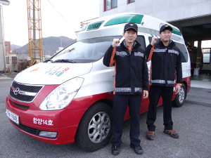 갑오년 첫날 ‘구급차서 아기 나셨네’