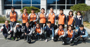 한국전력 함양지사. 상림 환경정화활동 시행