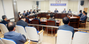 함양군의회, 10월 정기간담회 개최