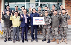 진병영 함양군수, 설 명절맞이 국군 장병·의무소방대원 등 위문