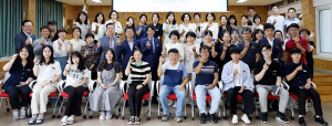 송호찬 신임 함양교육장, 직원 아침맞이로 공식 업무 시작
