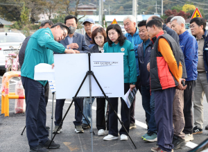 진병영 함양군수, 수동면 민생현장 점검