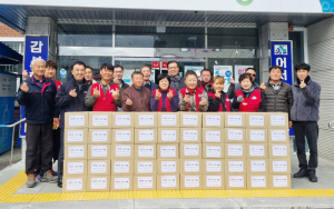 안의면 자원봉사협의회, 사랑의 김장 나눔 행사로 이웃사랑 실천