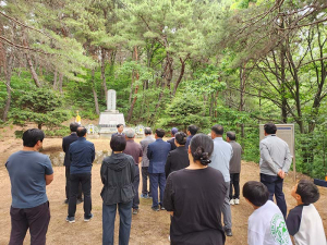 지곡면, 제70회 현충일 추념식 및 제74회 애국동지 위령제 거행