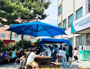 함양읍, 인공지능 페트병 회수로봇 ‘수퍼빈’ 운영 활발