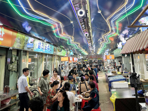 지리산함양시장, ‘한들미(味)니포차’로 야간 활력 불어넣는다
