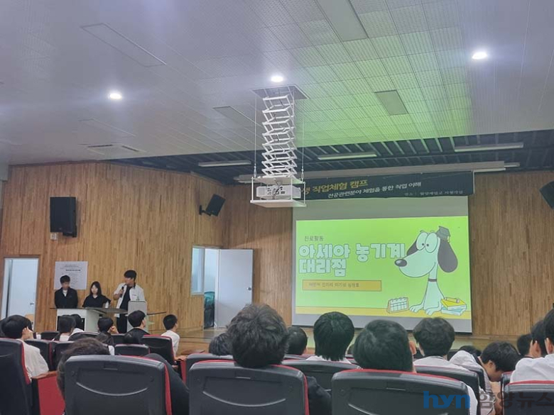 함양제일고, 지역사회와 함께하는 진로 설계 프로젝트 성과 발표