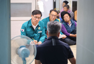 진병영 함양군수, 안의면 찾아 폭염·집중호우 대비 현장 간담회